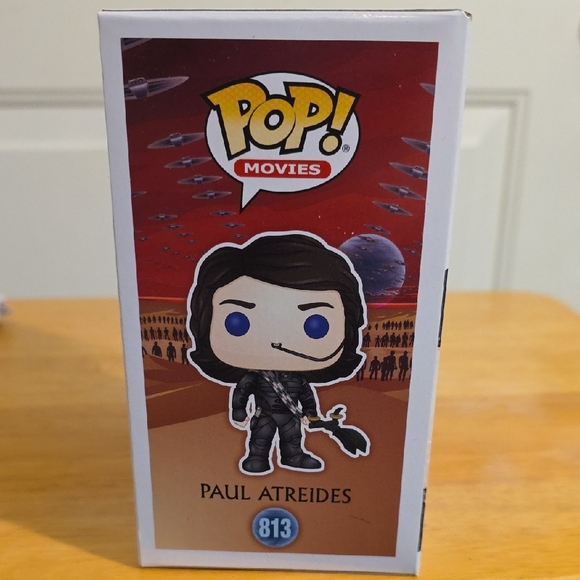 Funko Pop Dune Paul Atreides Figure - Blue and Black - Picture 4 of 4